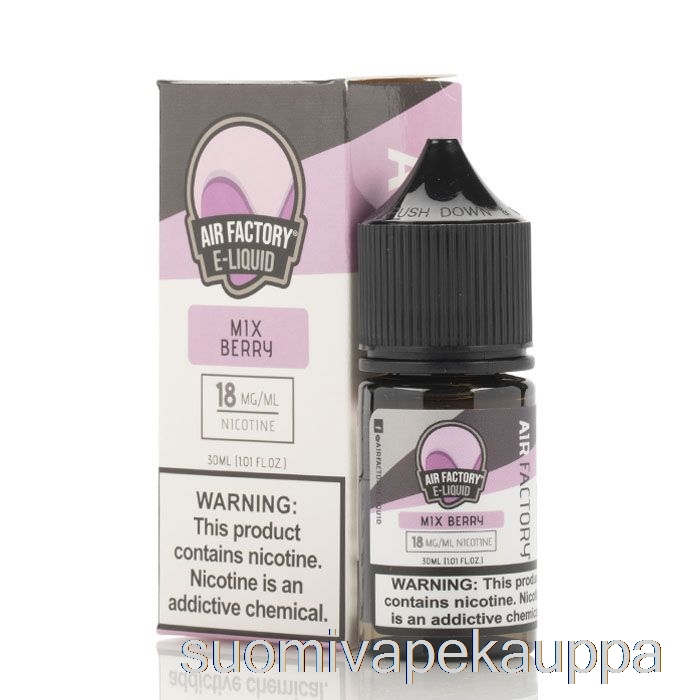 Vape Suomi Mix Berry - Ilmatehtaan Suolat Elikivet - 30ml 36mg